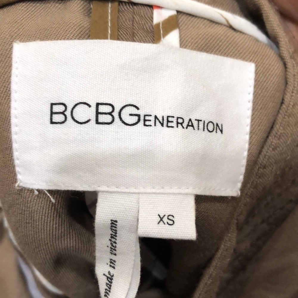 Bcbgeneration Utility Jacket Size Xs Driftwood Br… - image 6